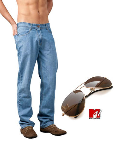 Buy Yepme Blue Jeans and MTV Sunglasses!