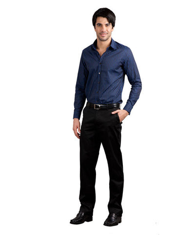 Yepme Blue Party Shirt with Black Trouser & Slip on Shoes