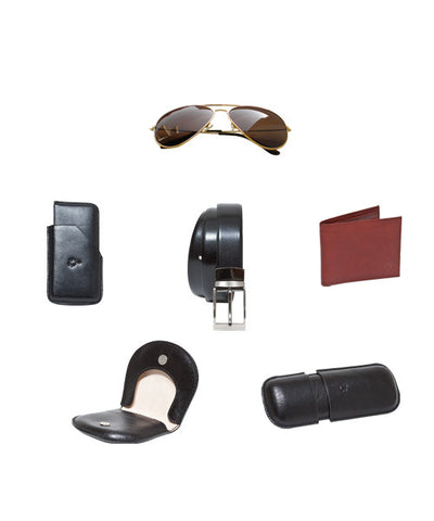 Yepme Brown Wallet, Belt, Coin Holder, Card Holder, Sunglasses Cover and MTV Sunglasses Combo!