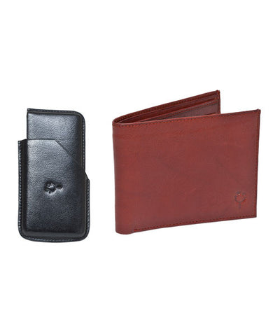 Yepme Card Holder and Brown Wallet Combo!