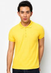 Polo Tee With Chinese Buttons